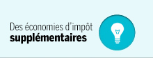 J'obtiens des crédits d'impôt de 30%
